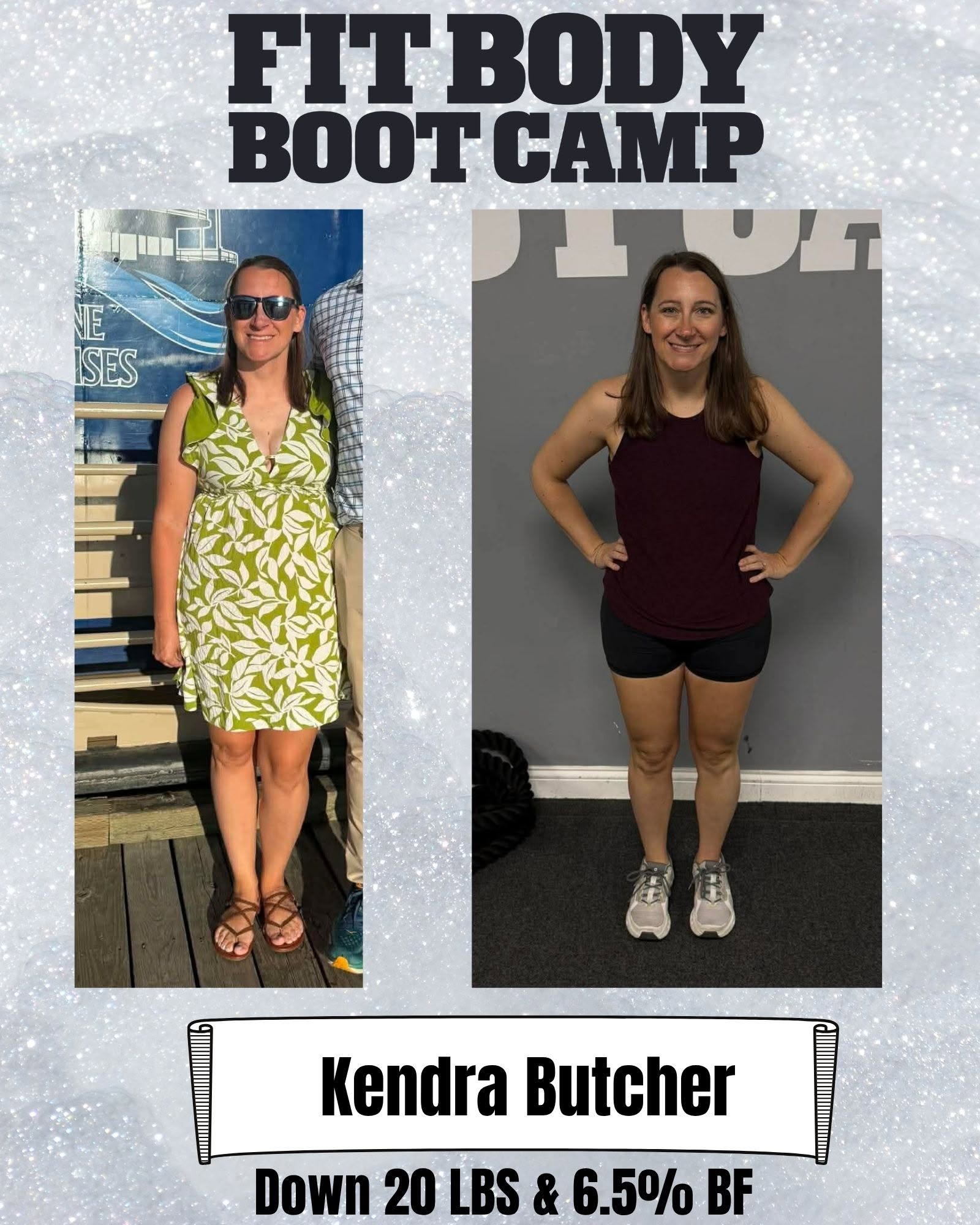 Kendra Butcher Fit Body Boot Camp transformation